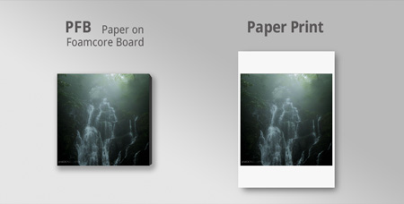 pfb and paper print