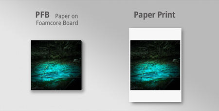 pfb and paper print