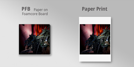 pfb and paper print